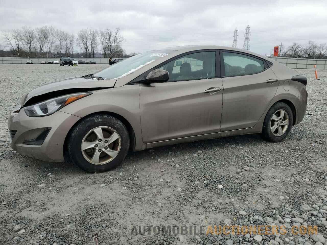 5NPDH4AE7EH527829 HYUNDAI ELANTRA 2014