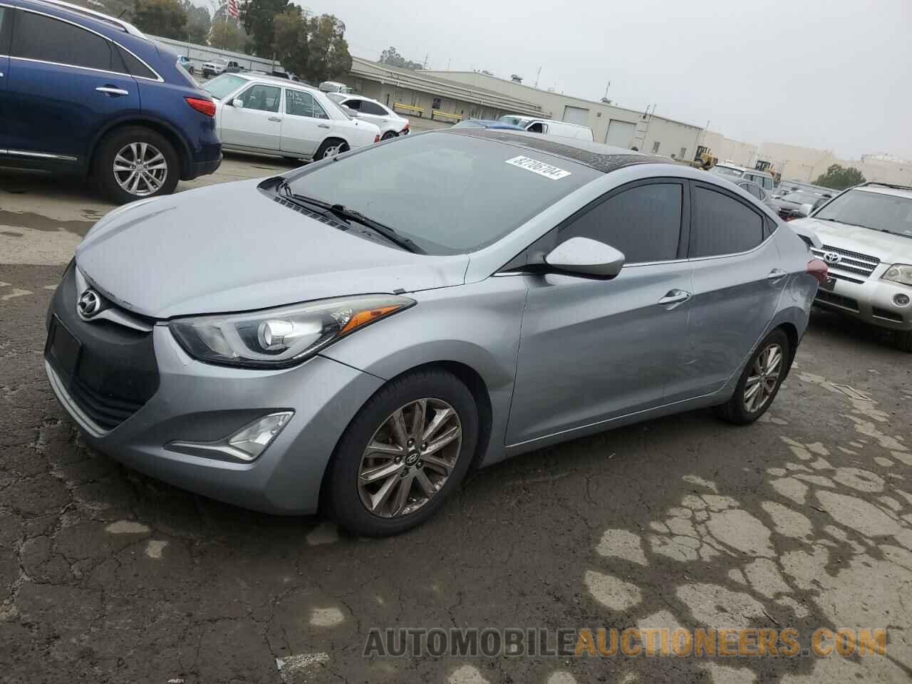 5NPDH4AE7FH552182 HYUNDAI ELANTRA 2015