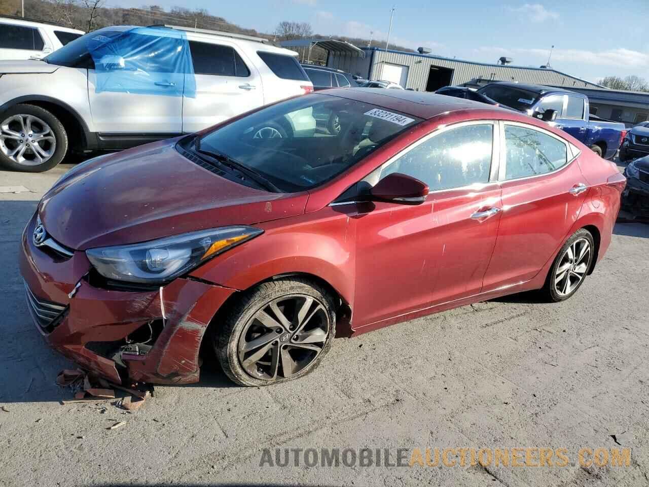 5NPDH4AE7FH558046 HYUNDAI ELANTRA 2015