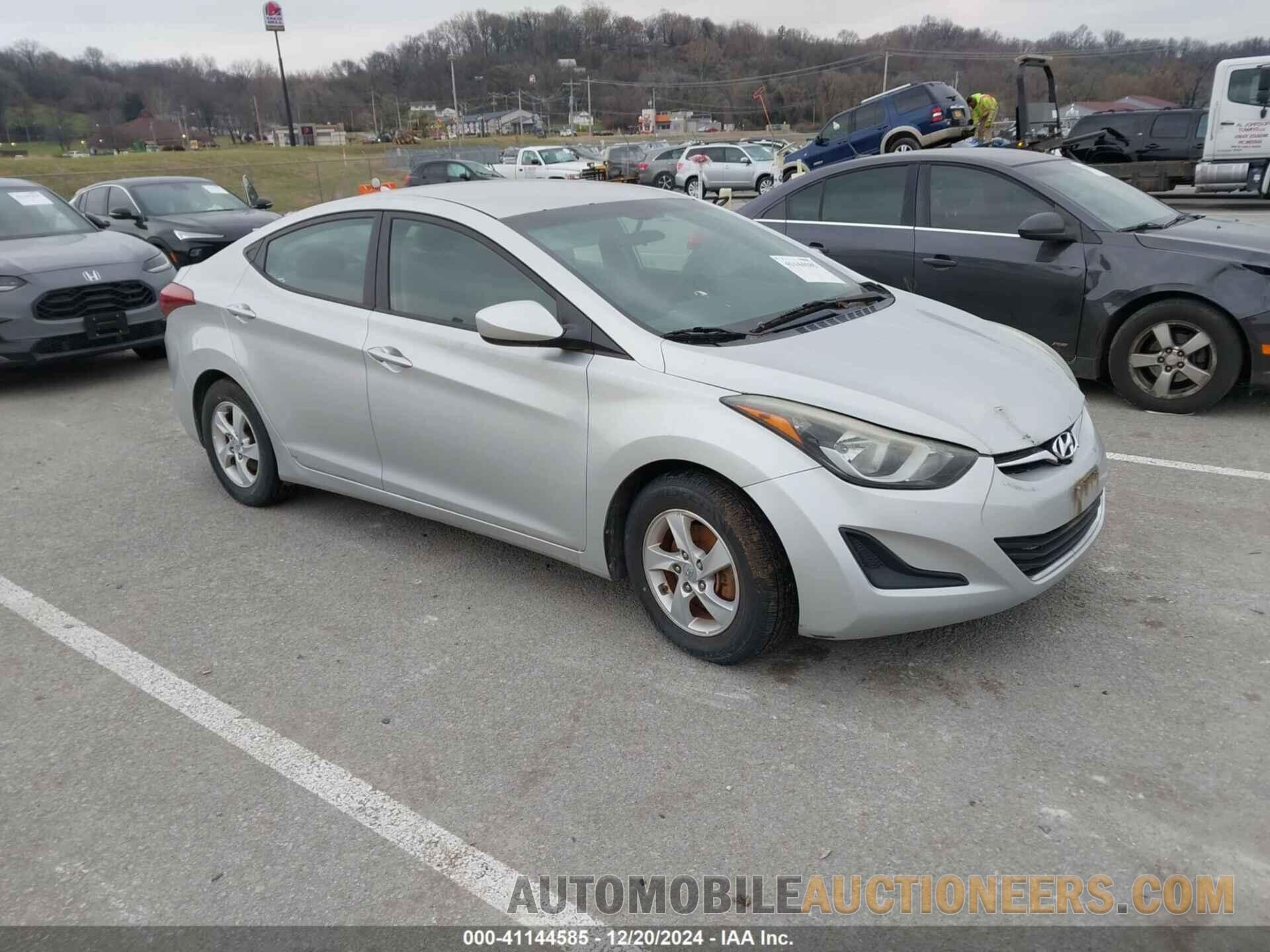 5NPDH4AE7FH564459 HYUNDAI ELANTRA 2015