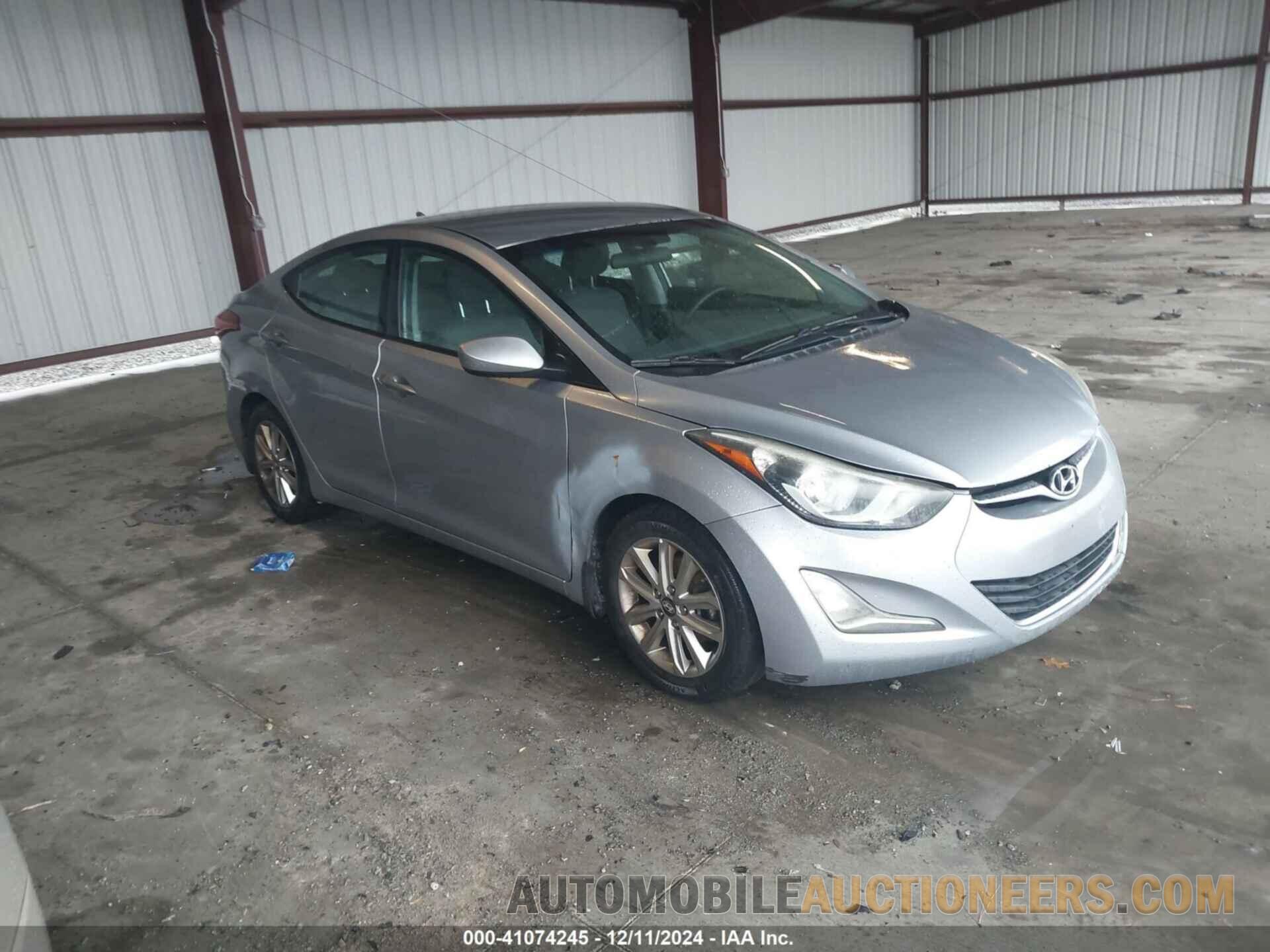 5NPDH4AE7FH575588 HYUNDAI ELANTRA 2015