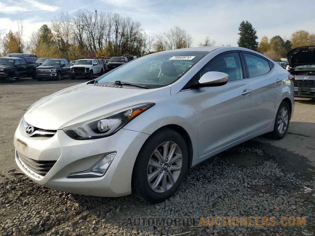 5NPDH4AE7FH604104 HYUNDAI ELANTRA 2015