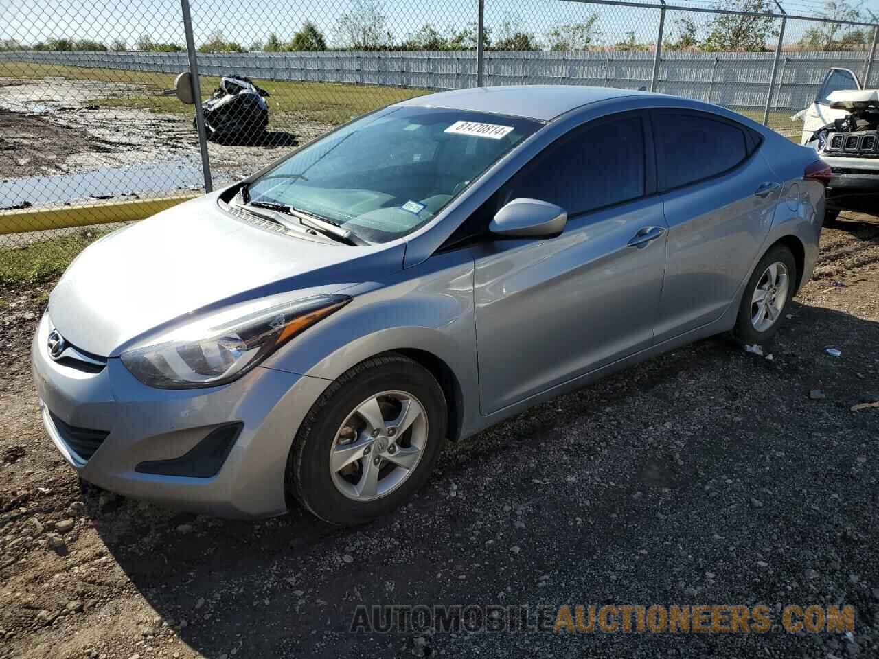 5NPDH4AE7FH607598 HYUNDAI ELANTRA 2015