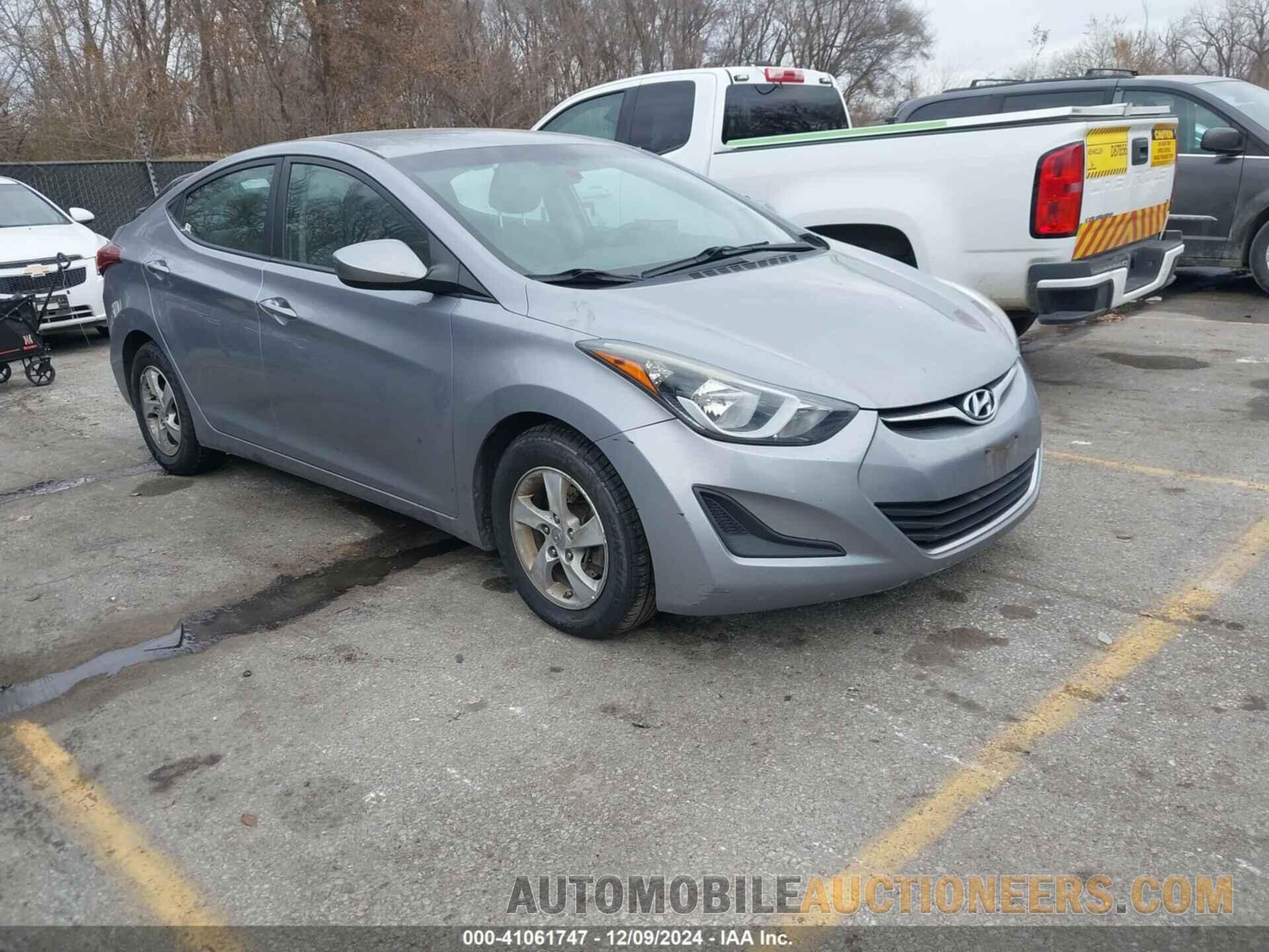 5NPDH4AE7FH622148 HYUNDAI ELANTRA 2015