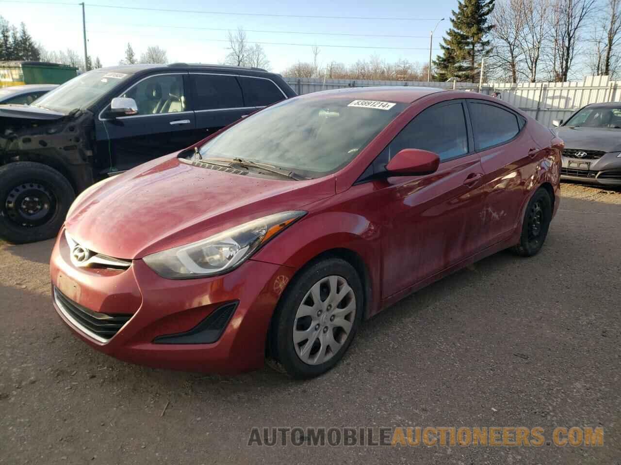 5NPDH4AE7GH654566 HYUNDAI ELANTRA 2016