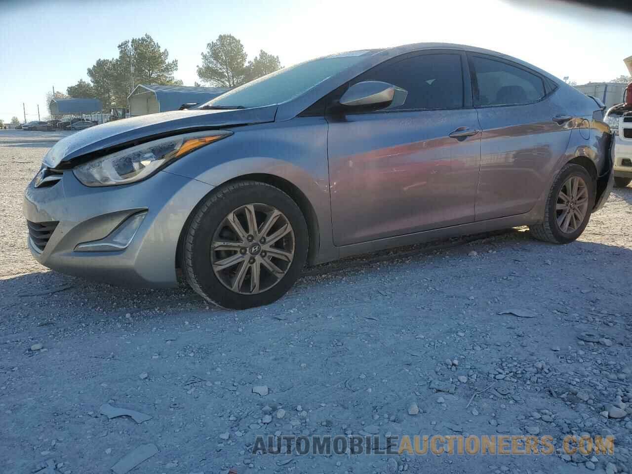 5NPDH4AE7GH656222 HYUNDAI ELANTRA 2016