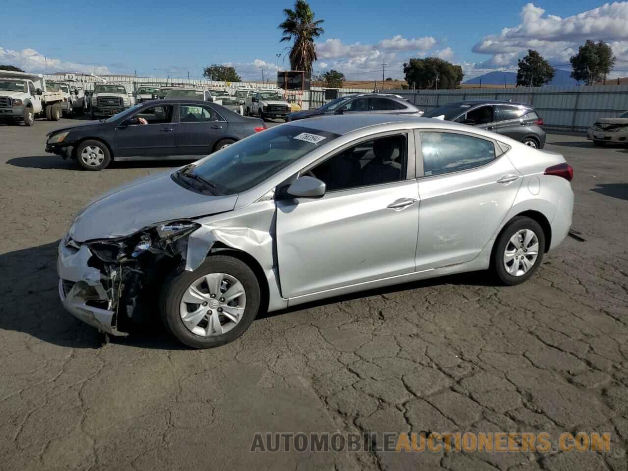 5NPDH4AE7GH673473 HYUNDAI ELANTRA 2016