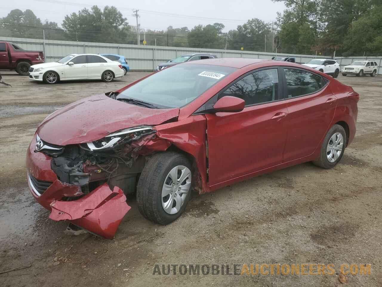 5NPDH4AE7GH677104 HYUNDAI ELANTRA 2016