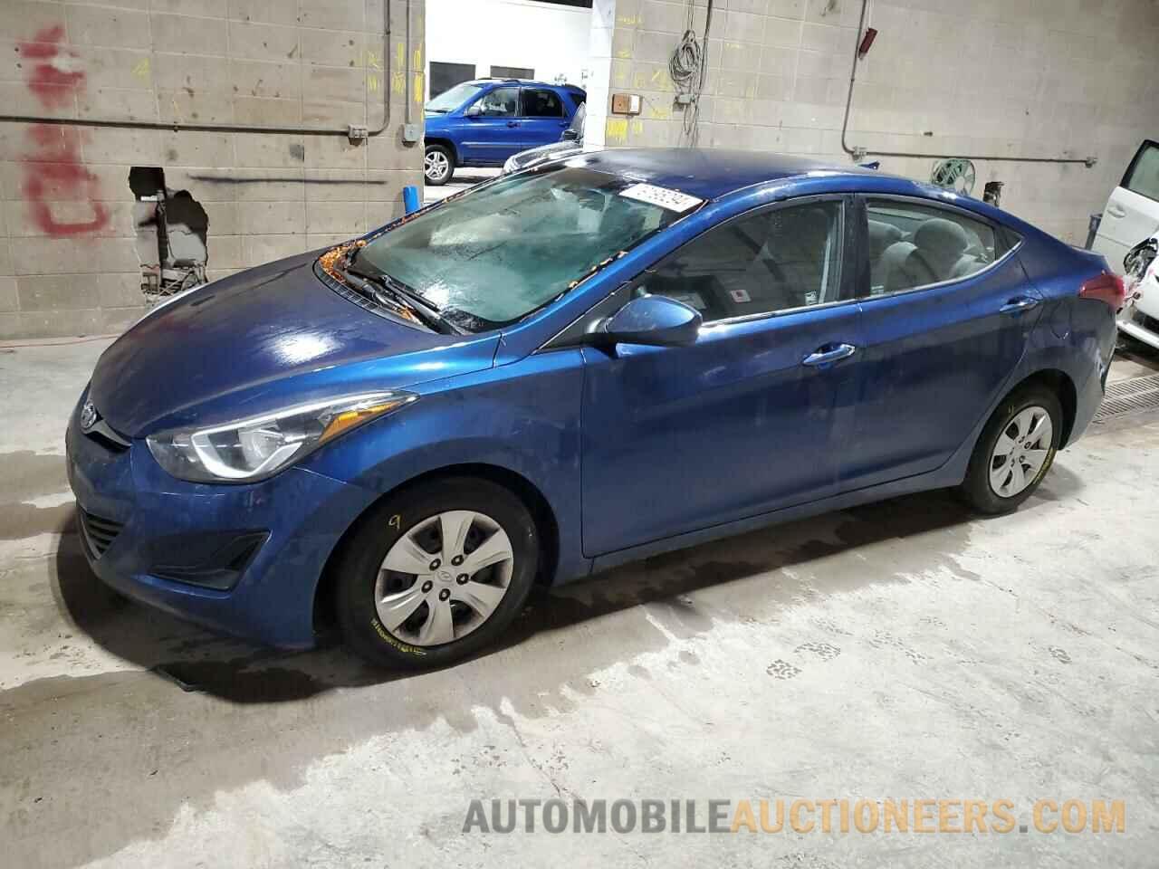 5NPDH4AE7GH677538 HYUNDAI ELANTRA 2016