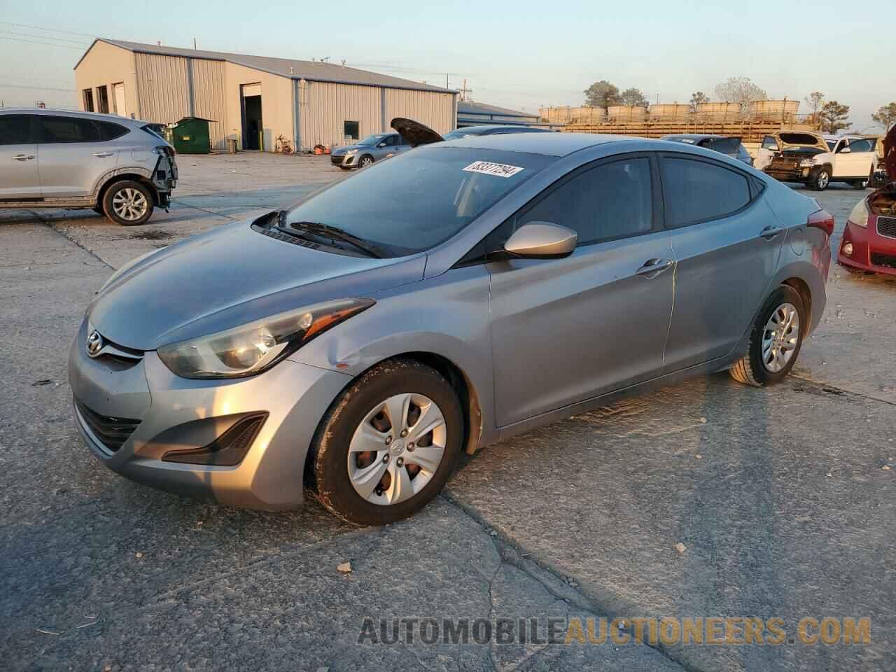 5NPDH4AE7GH705595 HYUNDAI ELANTRA 2016