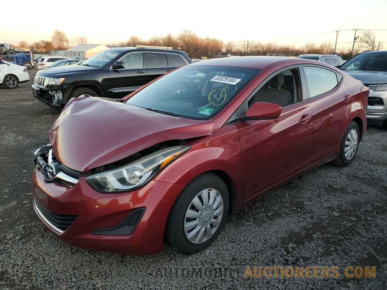 5NPDH4AE7GH715723 HYUNDAI ELANTRA 2016