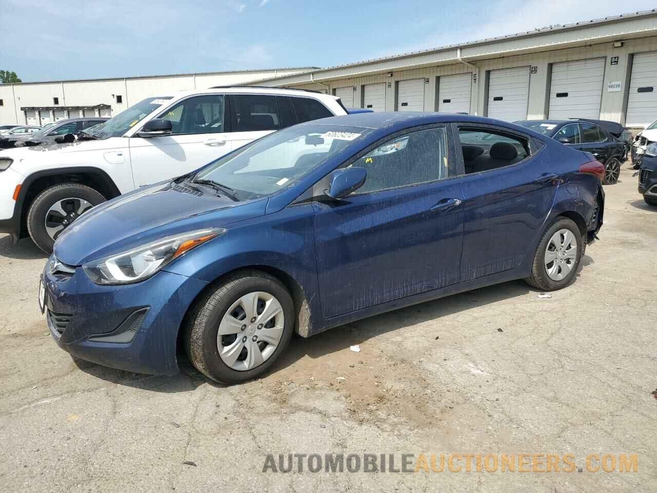 5NPDH4AE7GH722297 HYUNDAI ELANTRA 2016