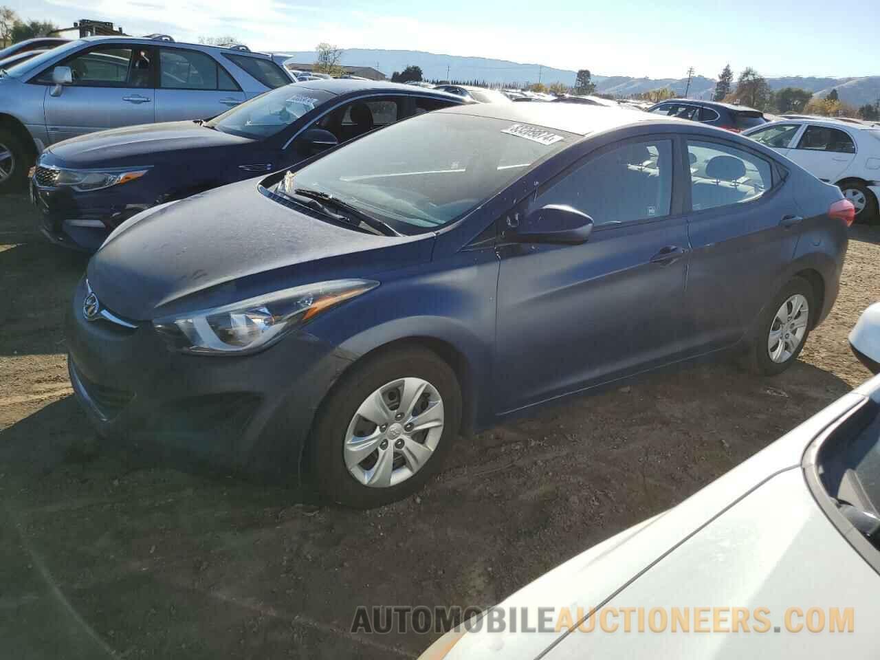 5NPDH4AE7GH758250 HYUNDAI ELANTRA 2016