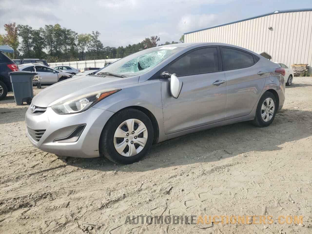 5NPDH4AE7GH763528 HYUNDAI ELANTRA 2016