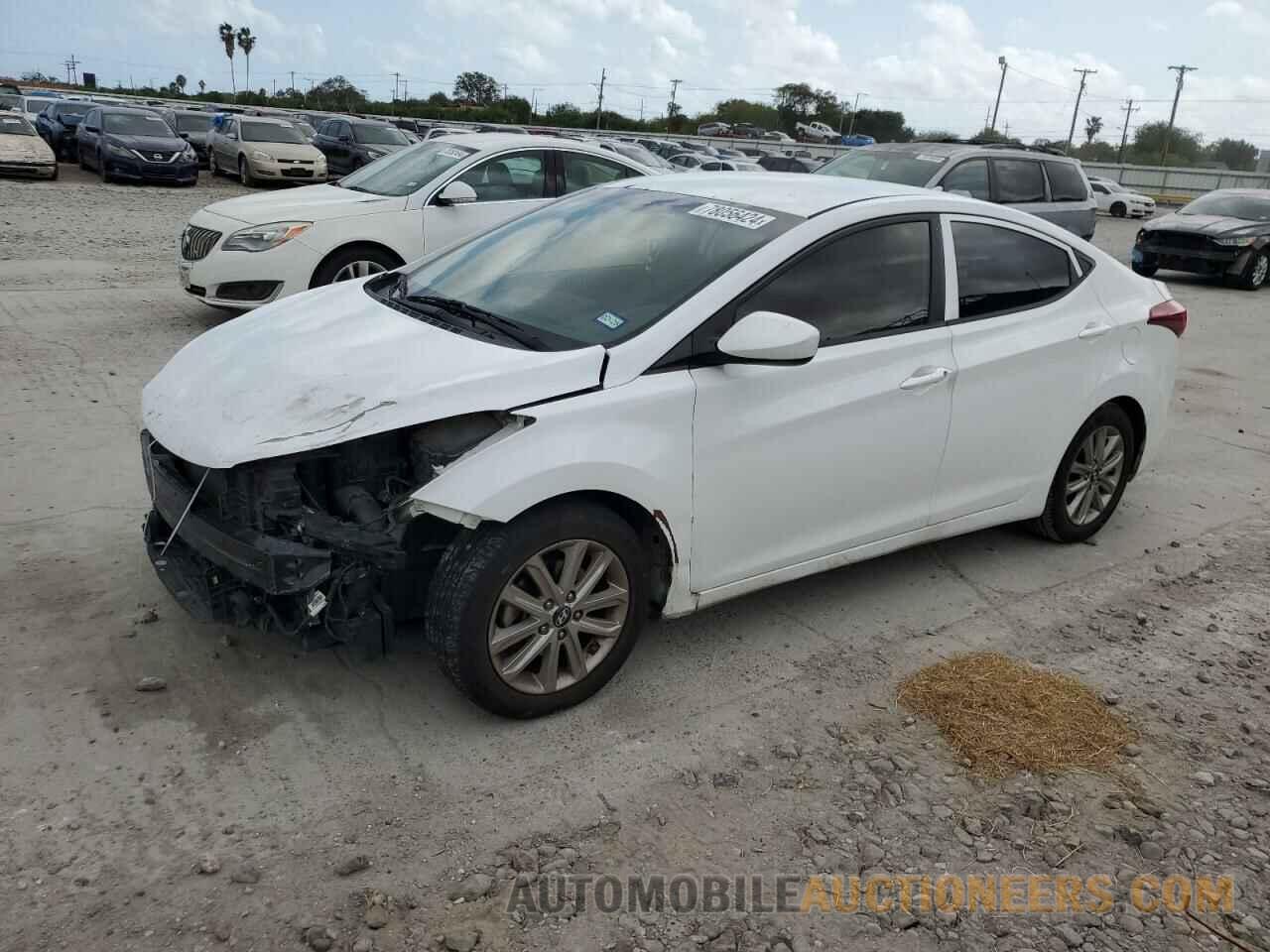 5NPDH4AE7GH774335 HYUNDAI ELANTRA 2016