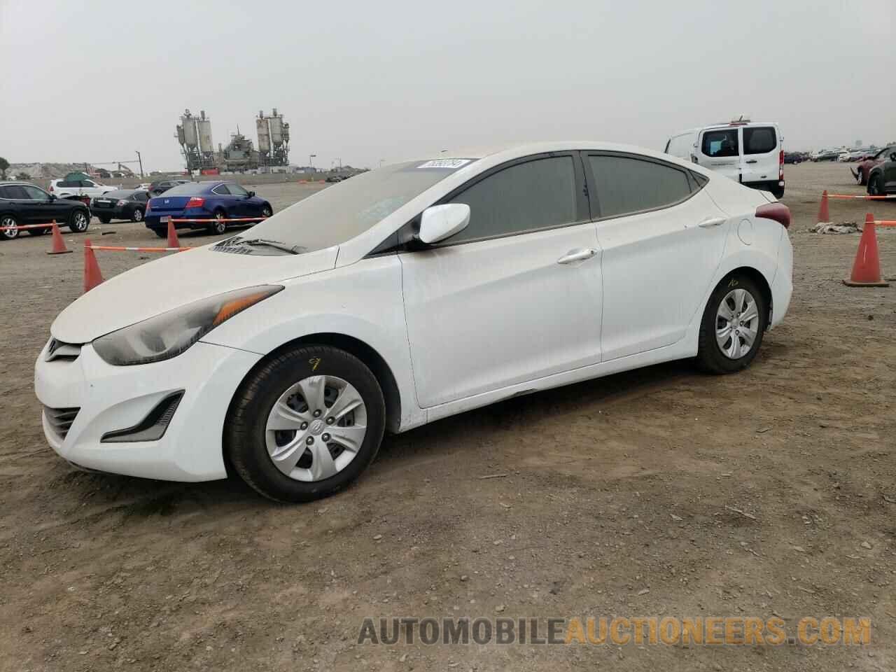 5NPDH4AE7GH777848 HYUNDAI ELANTRA 2016