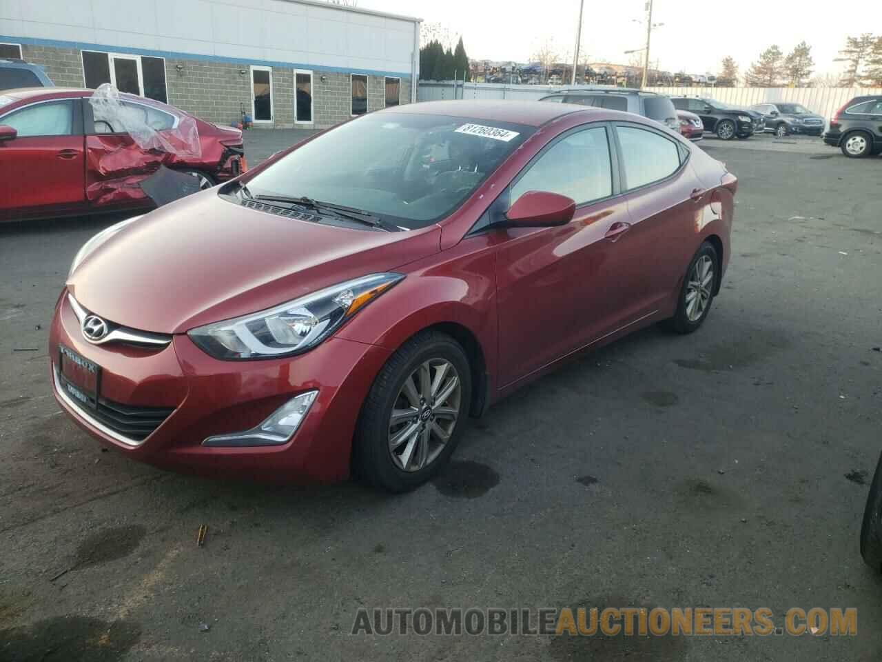 5NPDH4AE7GH790552 HYUNDAI ELANTRA 2016