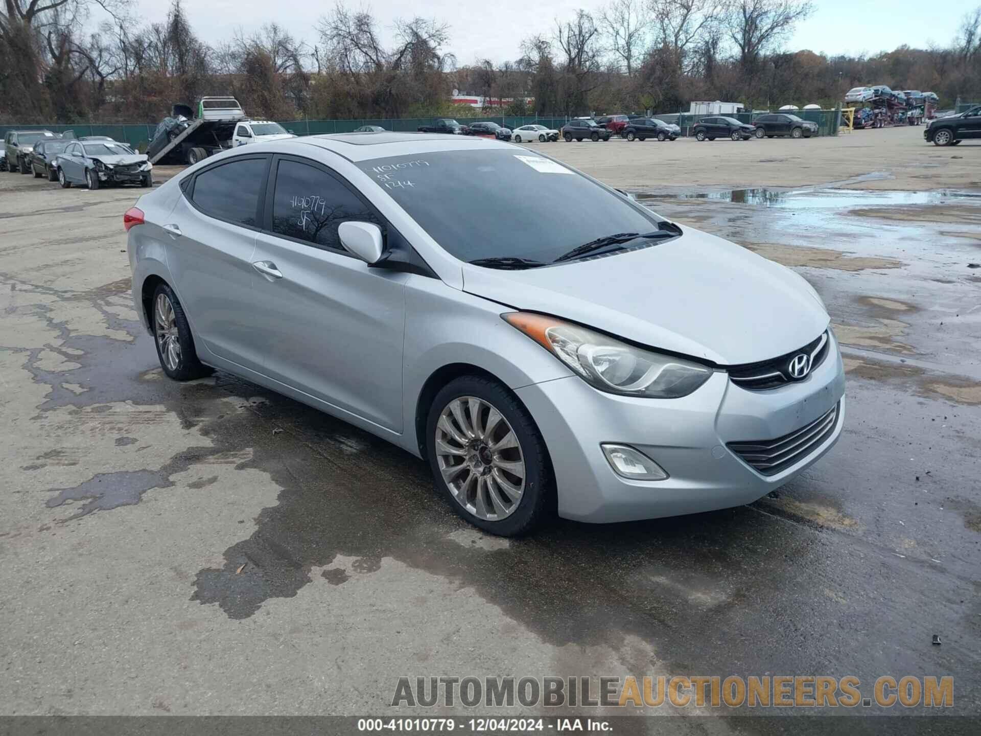 5NPDH4AE8CH091974 HYUNDAI ELANTRA 2012