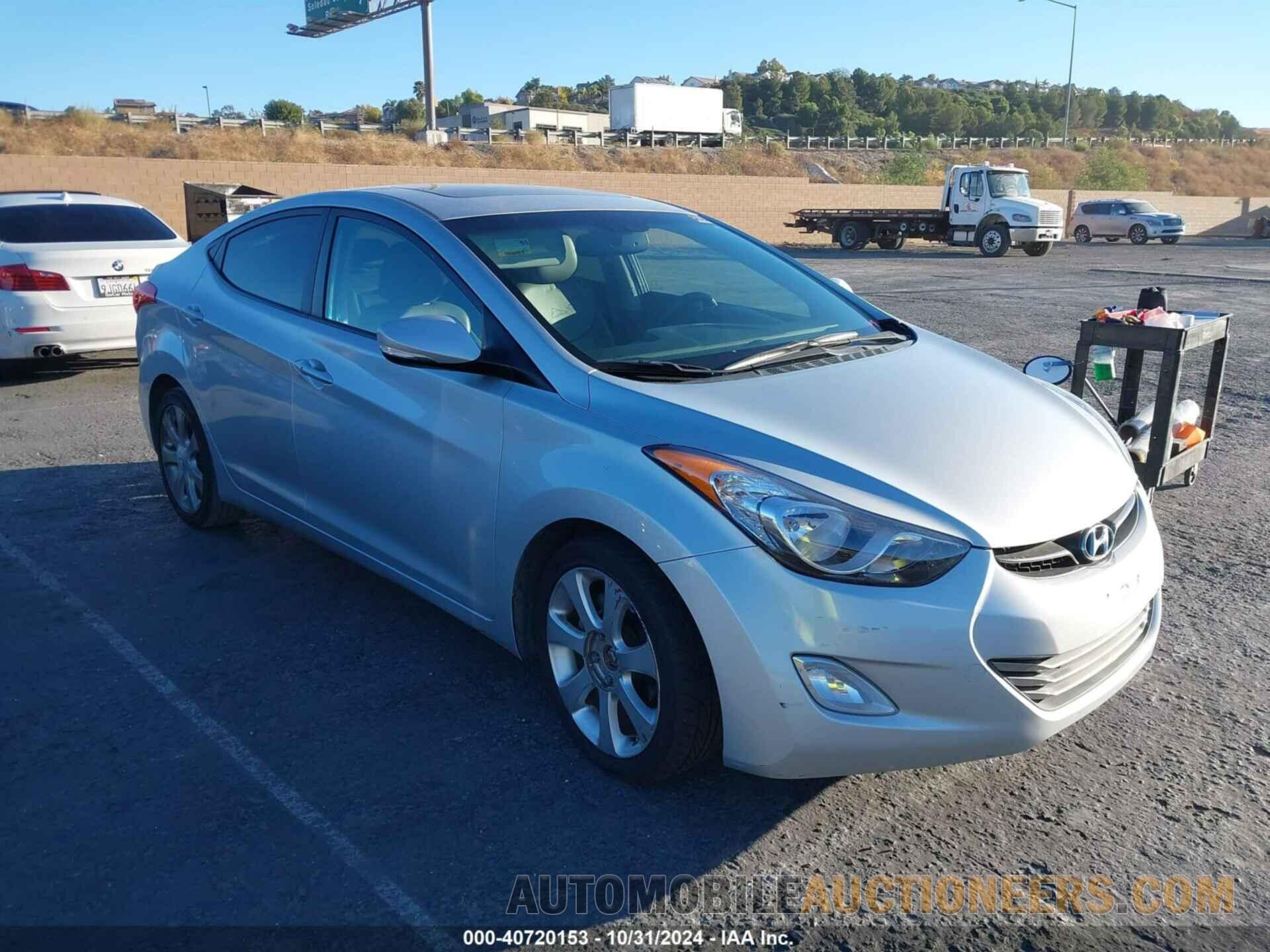 5NPDH4AE8CH092686 HYUNDAI ELANTRA 2012