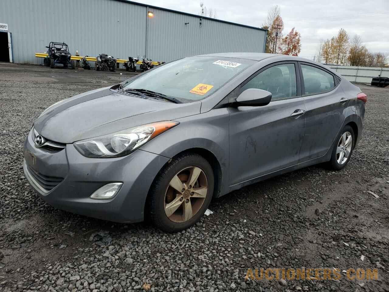 5NPDH4AE8CH105470 HYUNDAI ELANTRA 2012