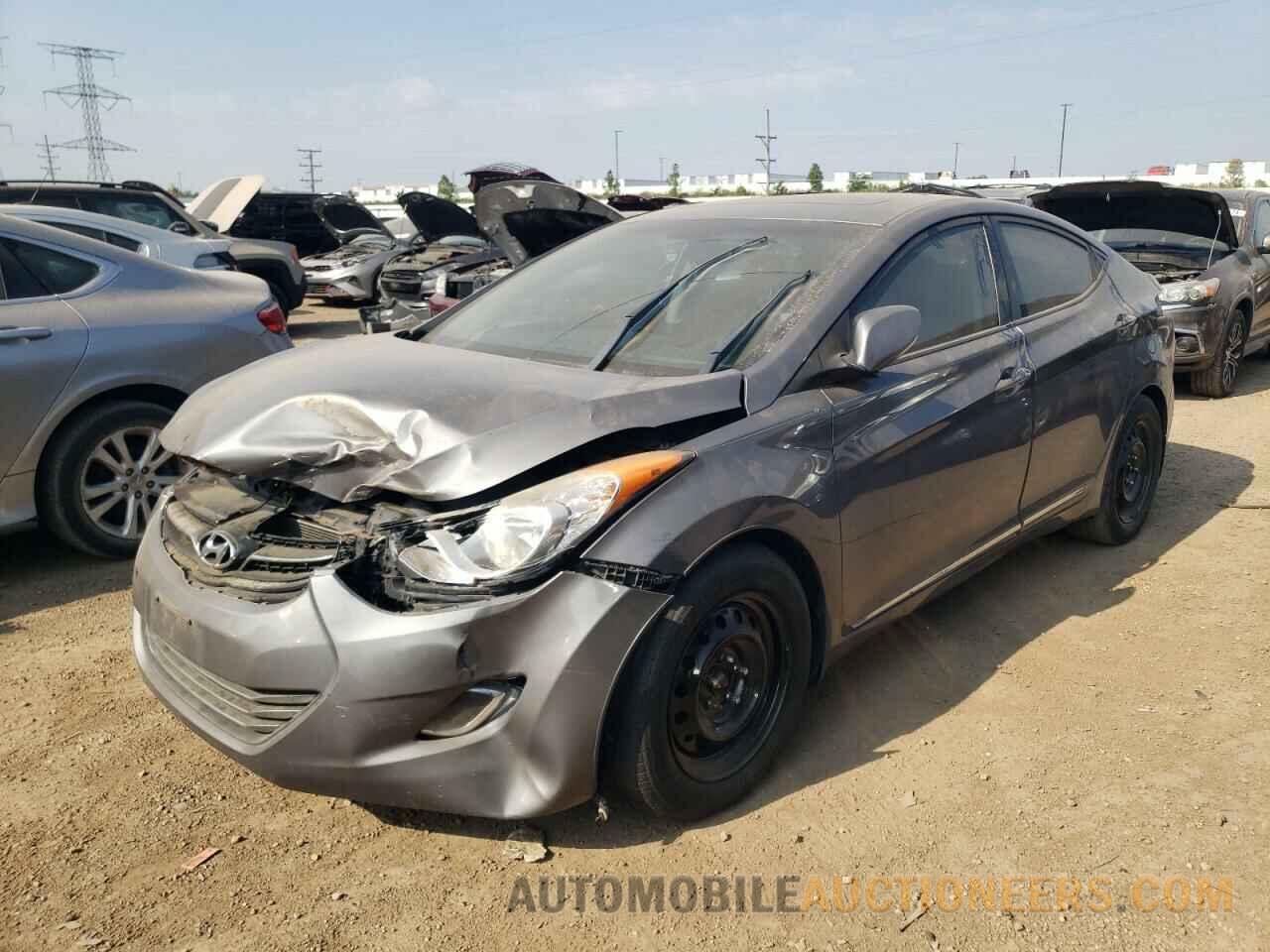 5NPDH4AE8CH112032 HYUNDAI ELANTRA 2012