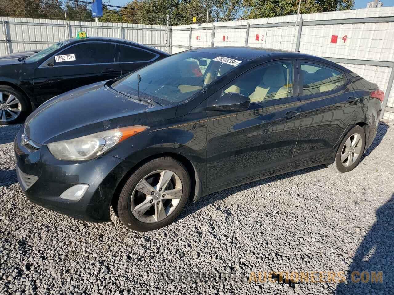 5NPDH4AE8CH116081 HYUNDAI ELANTRA 2012