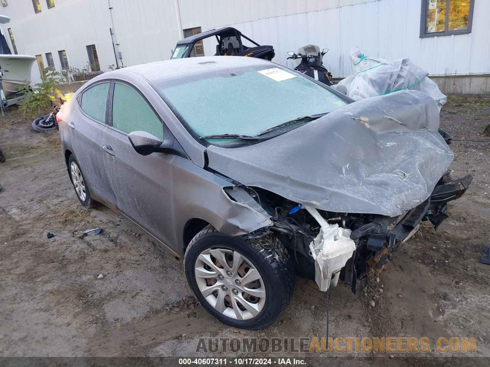 5NPDH4AE8DH204050 HYUNDAI ELANTRA 2013