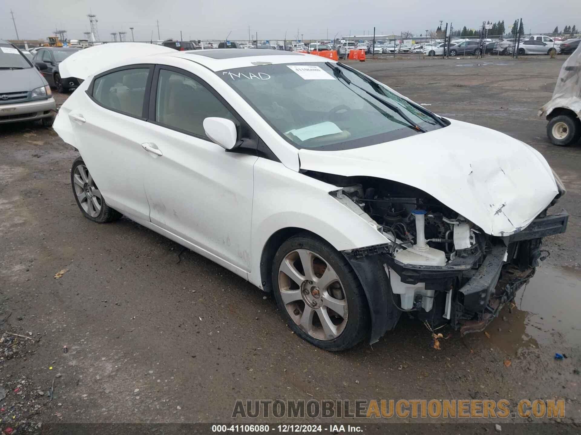 5NPDH4AE8DH252714 HYUNDAI ELANTRA 2013