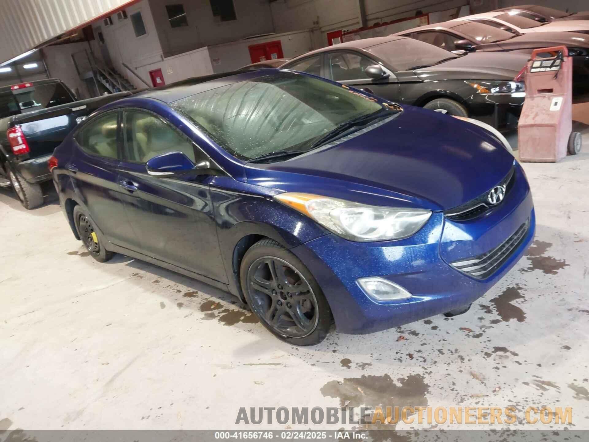 5NPDH4AE8DH287222 HYUNDAI ELANTRA 2013