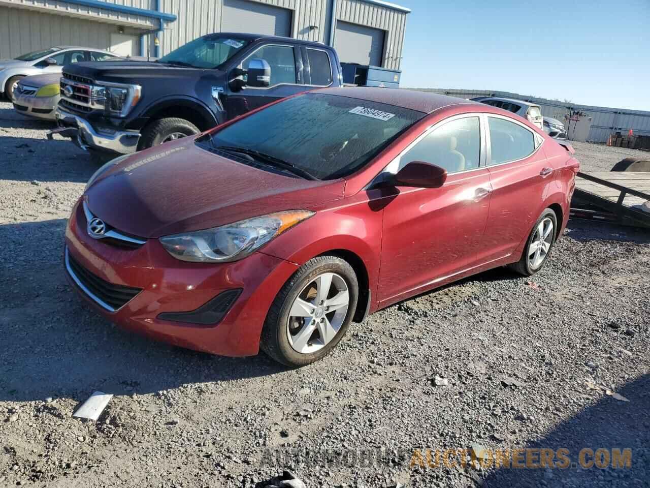 5NPDH4AE8DH420478 HYUNDAI ELANTRA 2013