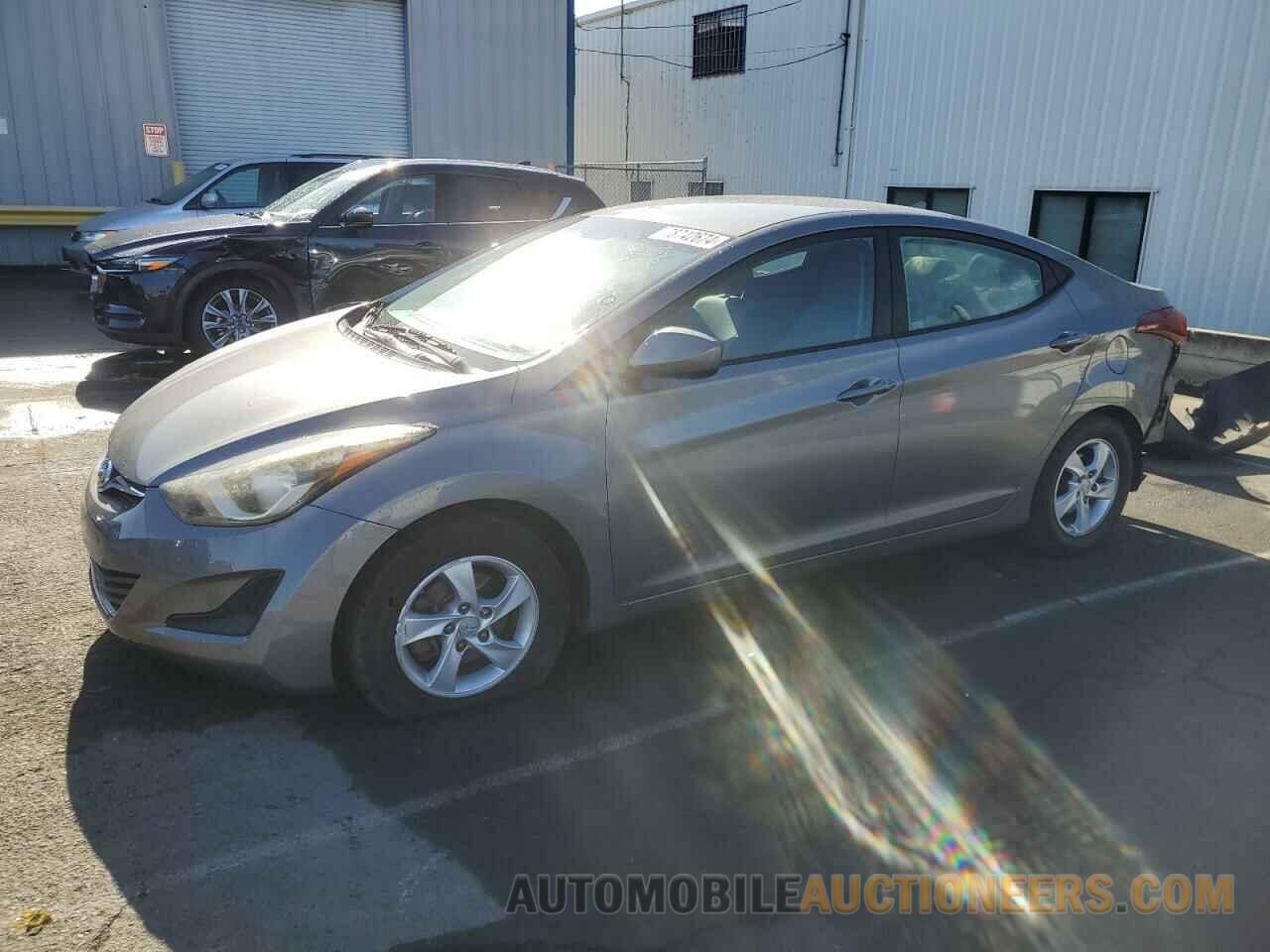 5NPDH4AE8EH455684 HYUNDAI ELANTRA 2014