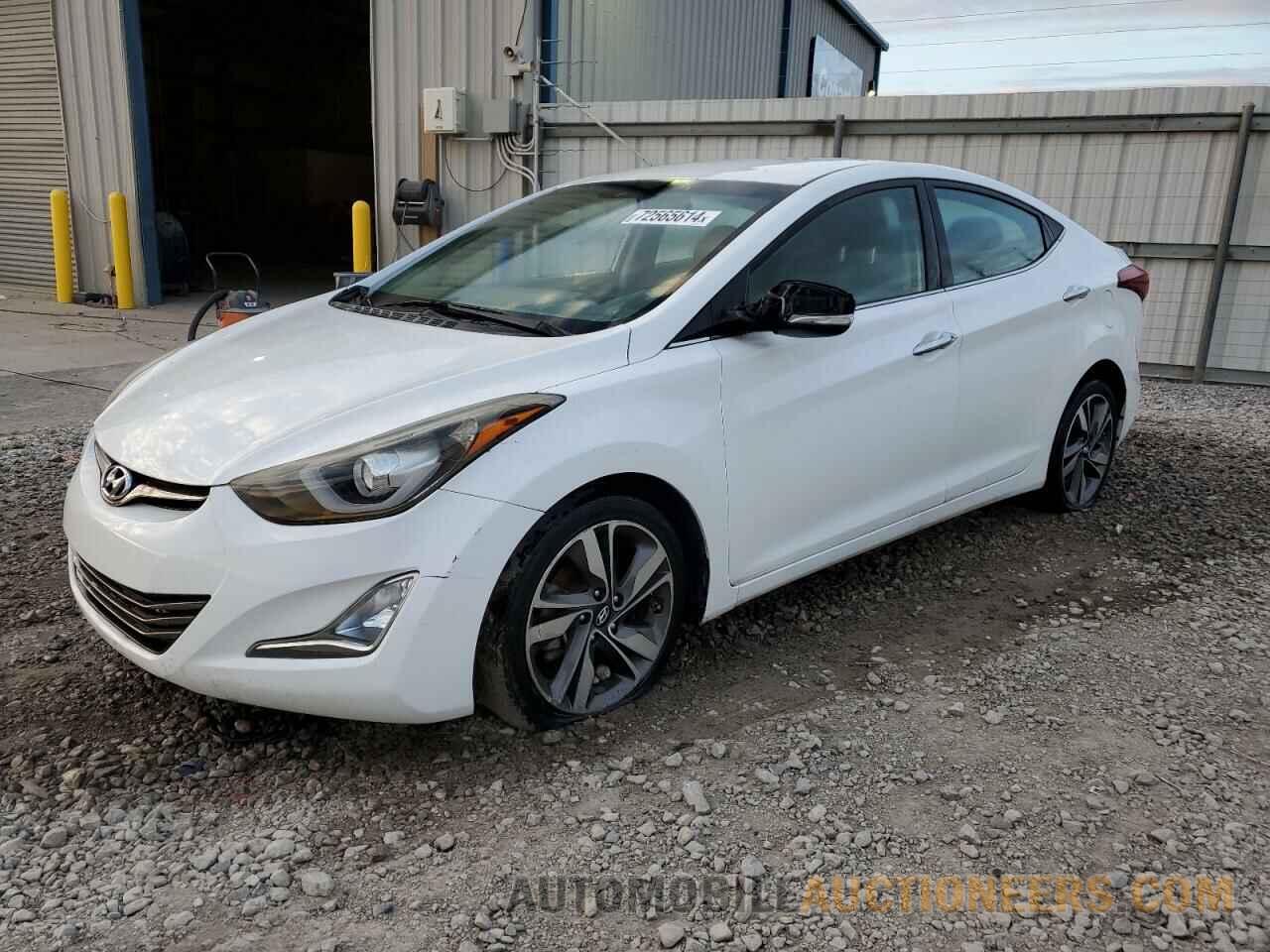 5NPDH4AE8EH491584 HYUNDAI ELANTRA 2014