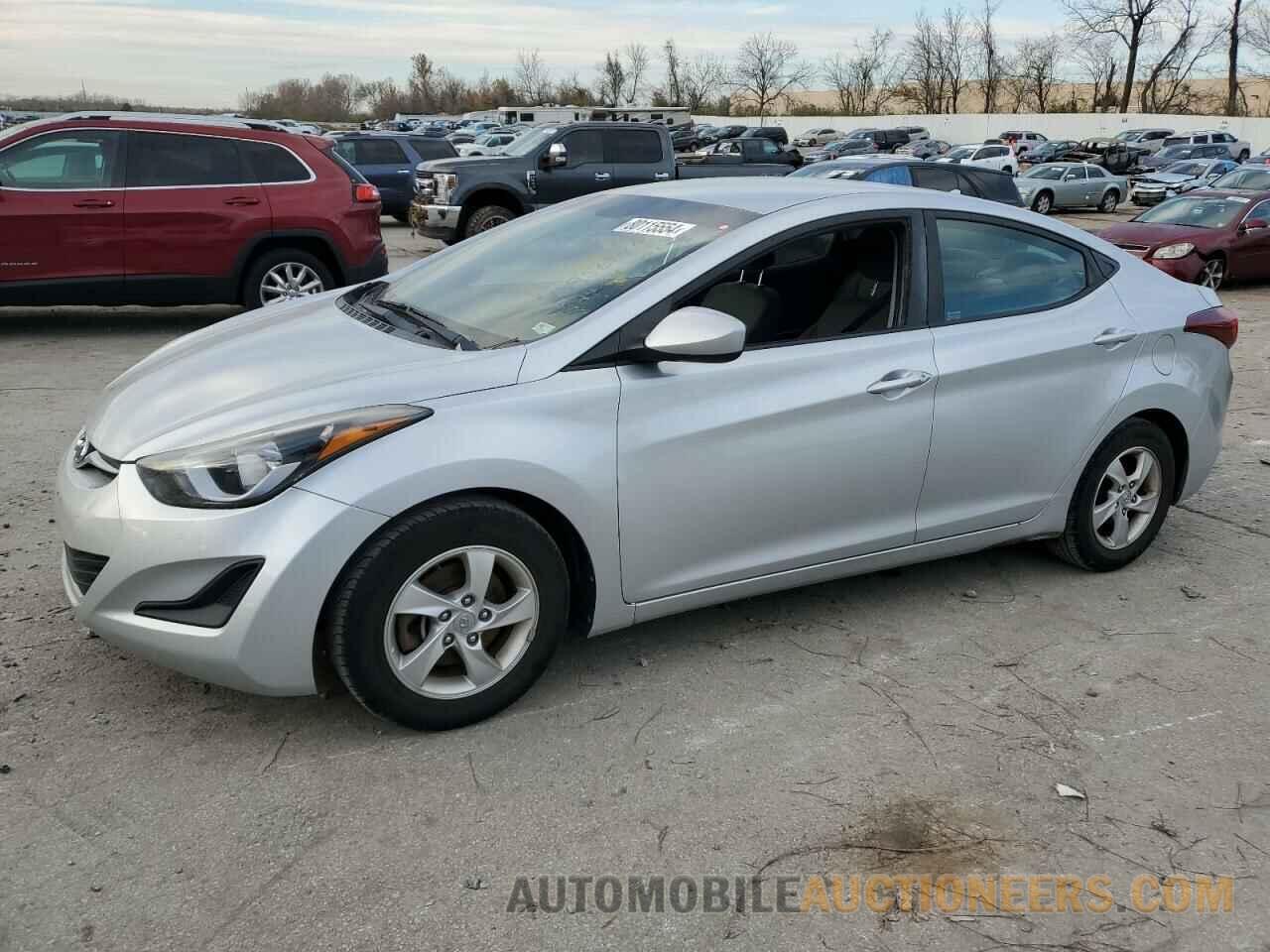 5NPDH4AE8EH505760 HYUNDAI ELANTRA 2014