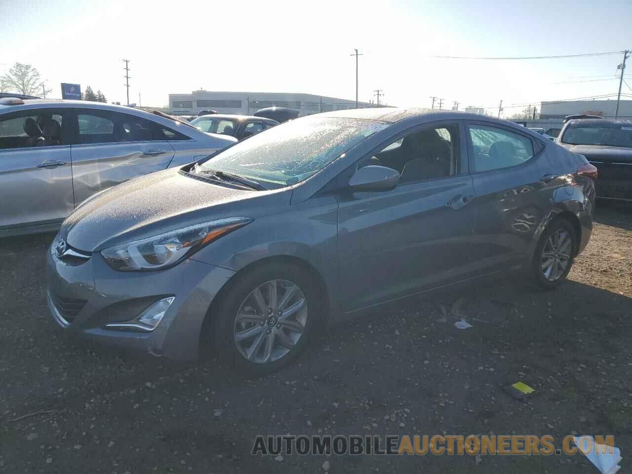 5NPDH4AE8EH511459 HYUNDAI ELANTRA 2014