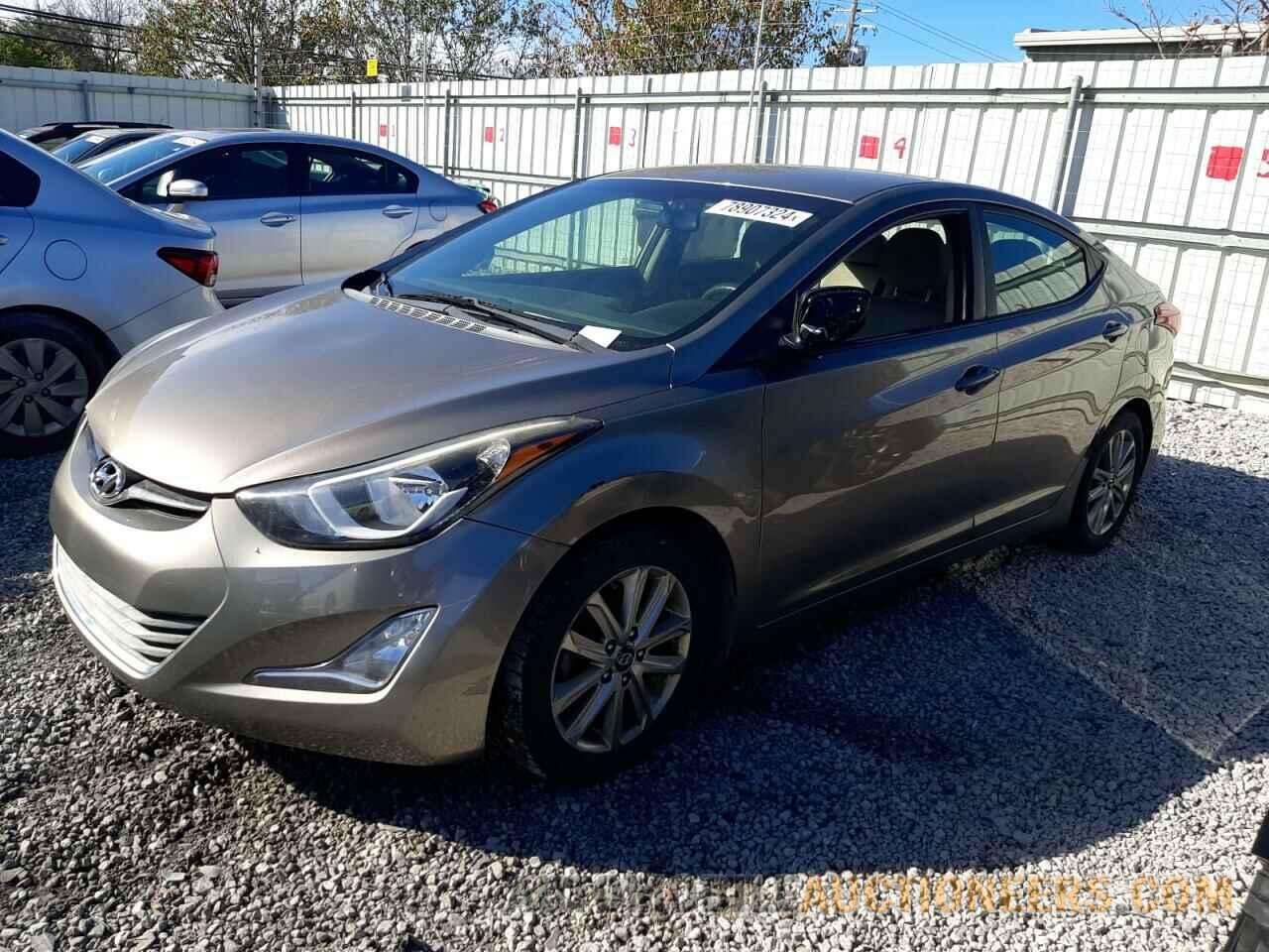 5NPDH4AE8EH529699 HYUNDAI ELANTRA 2014