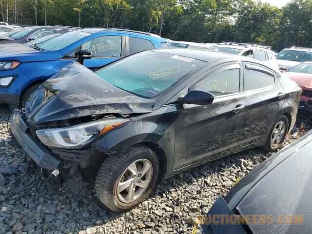 5NPDH4AE8EH538127 HYUNDAI ELANTRA 2014