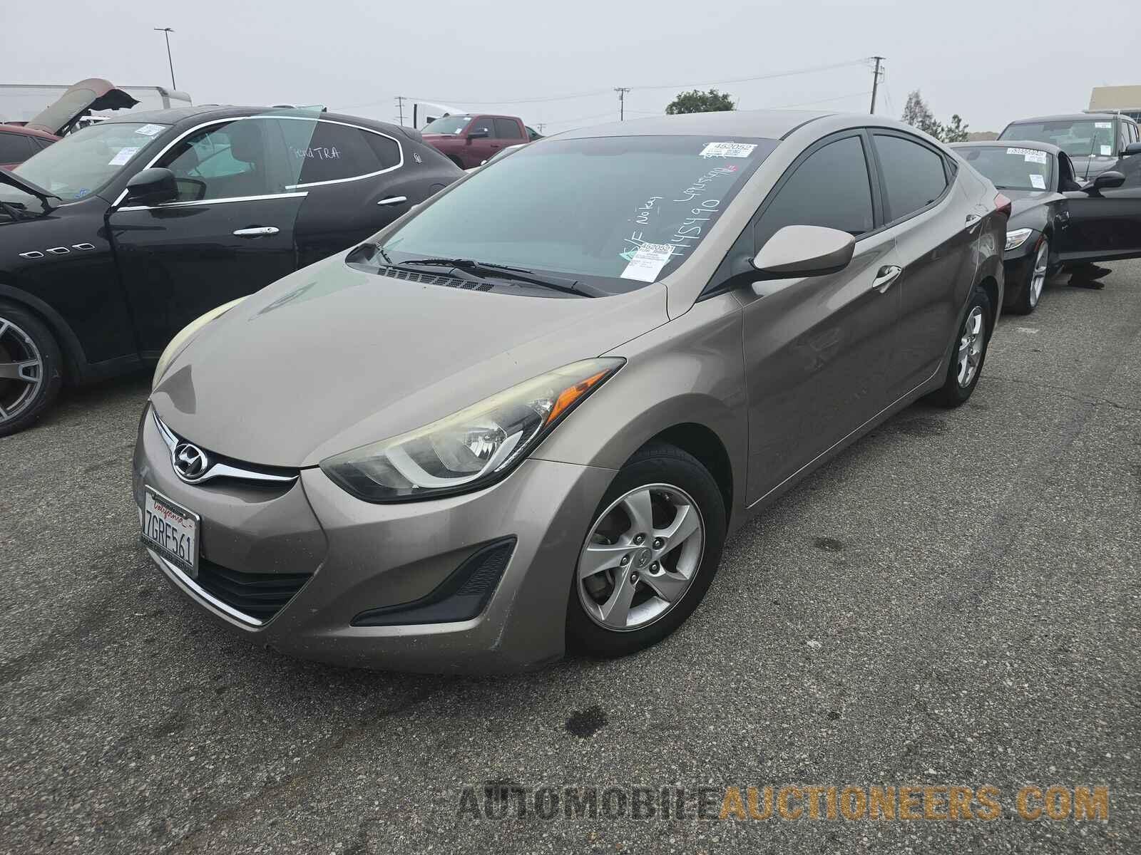 5NPDH4AE8FH566771 Hyundai Elantra SE 2015