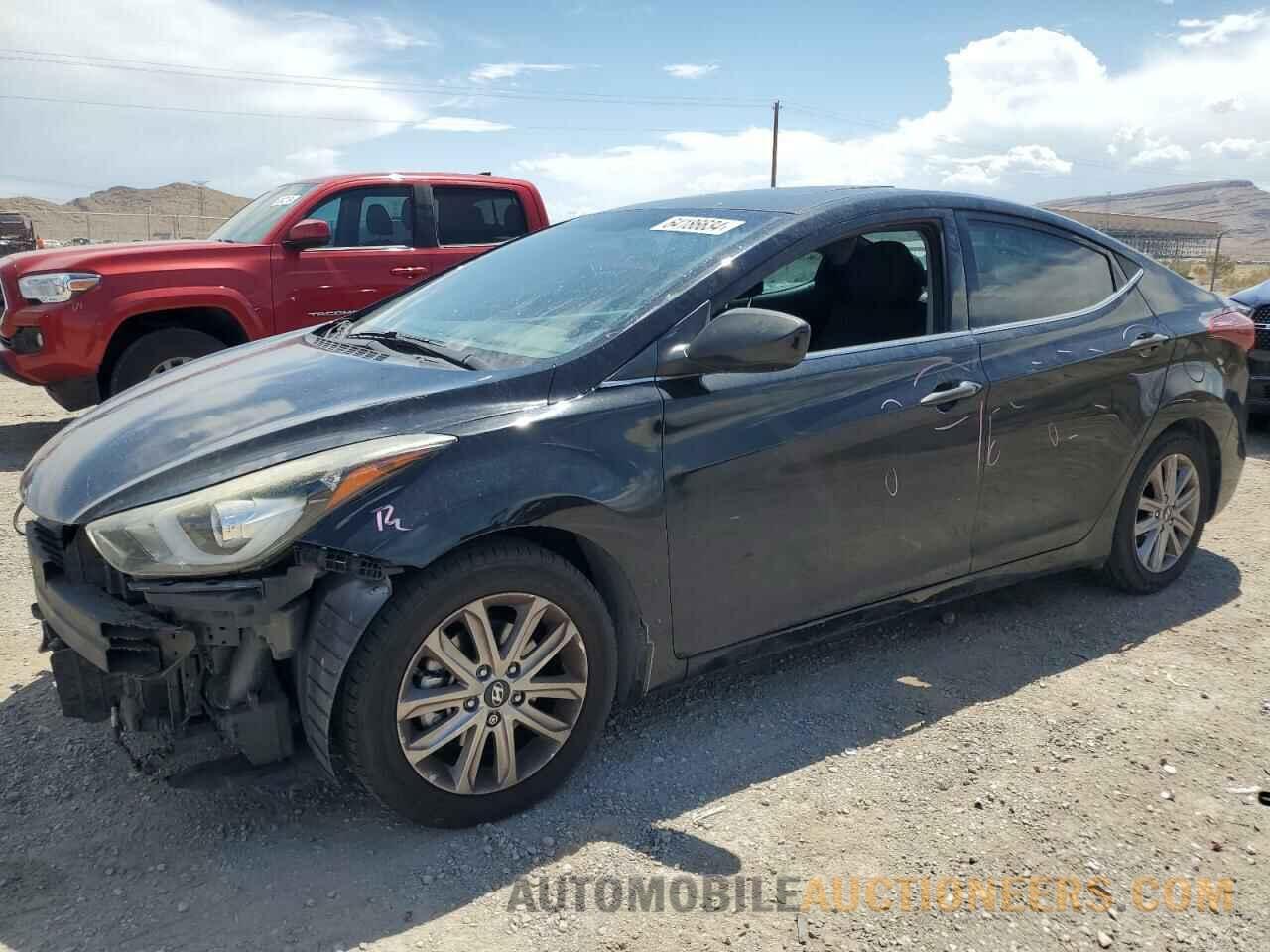 5NPDH4AE8FH581674 HYUNDAI ELANTRA 2015