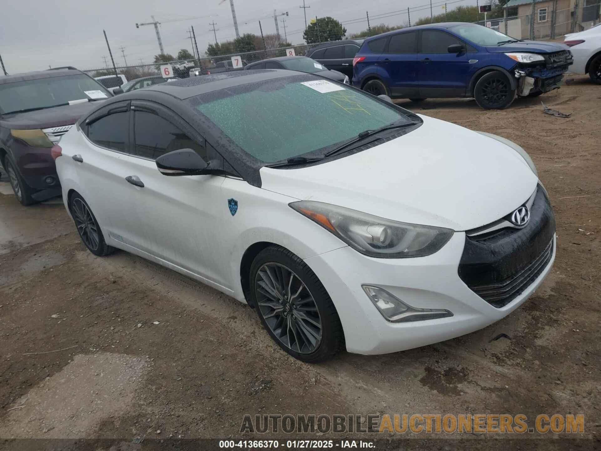 5NPDH4AE8FH605326 HYUNDAI ELANTRA 2015