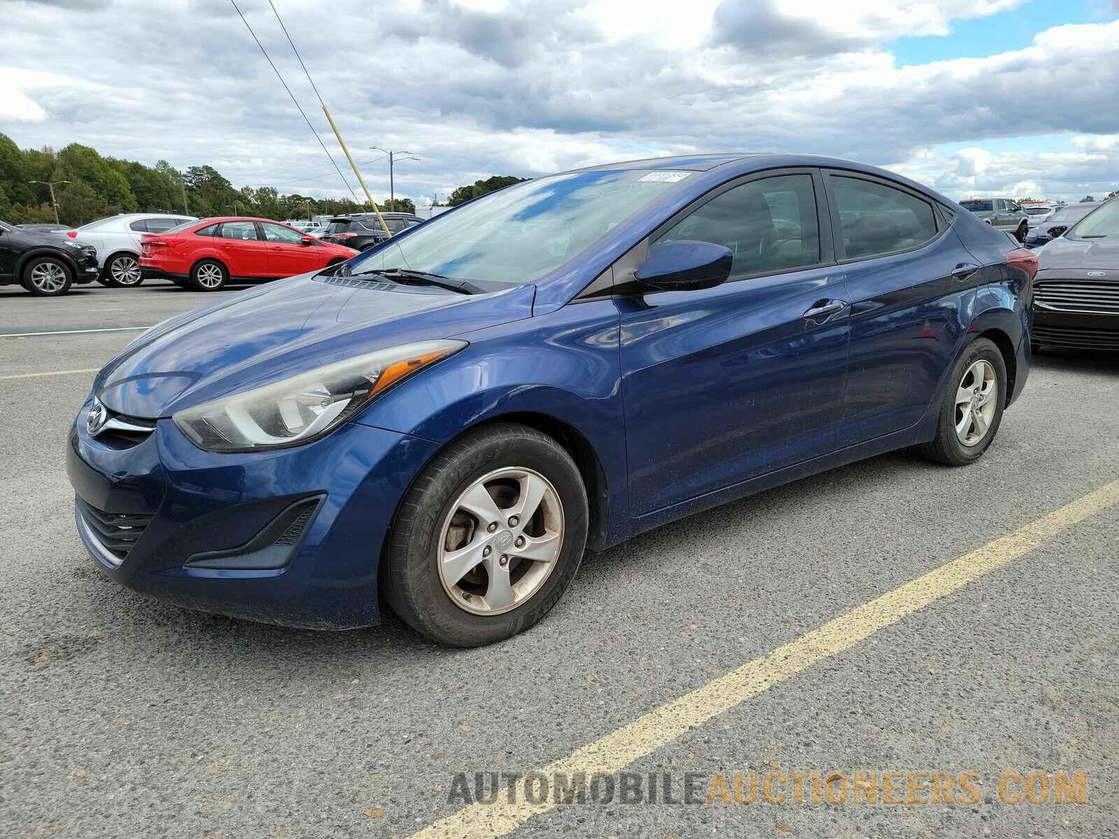 5NPDH4AE8FH643574 Hyundai Elantra 2015