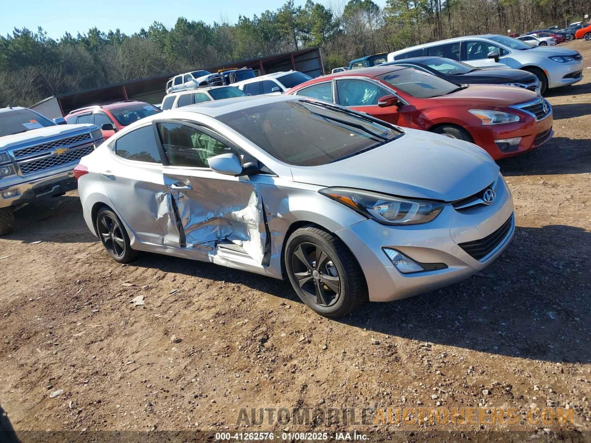 5NPDH4AE8GH732546 HYUNDAI ELANTRA 2016