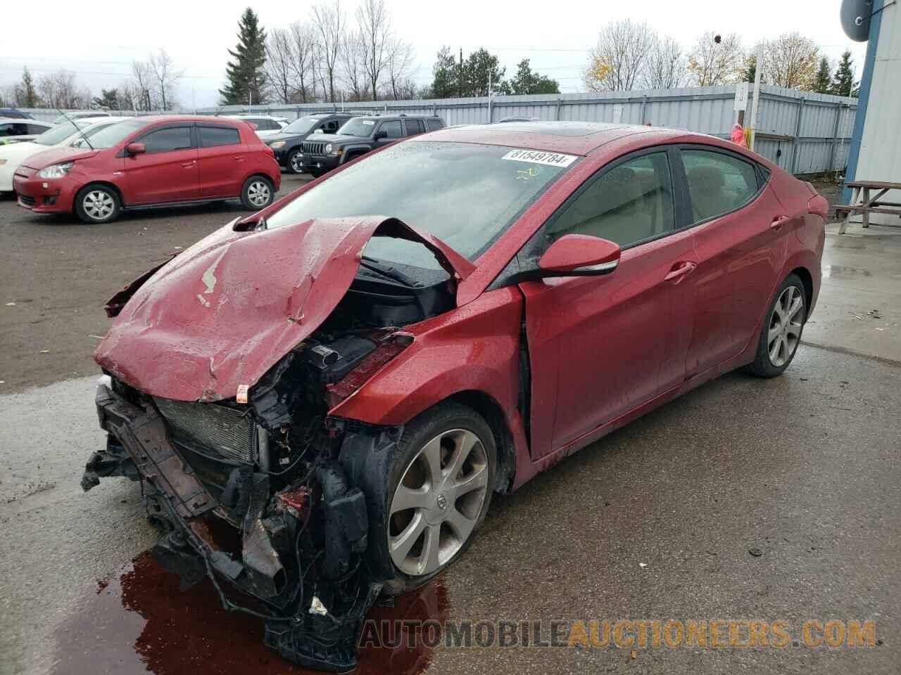 5NPDH4AE9BH014044 HYUNDAI ELANTRA 2011