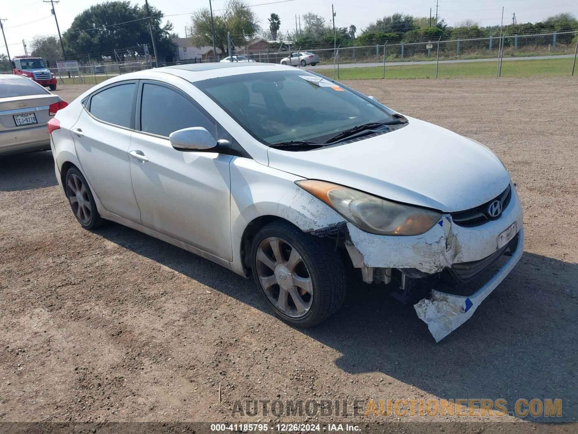 5NPDH4AE9CH082460 HYUNDAI ELANTRA 2012