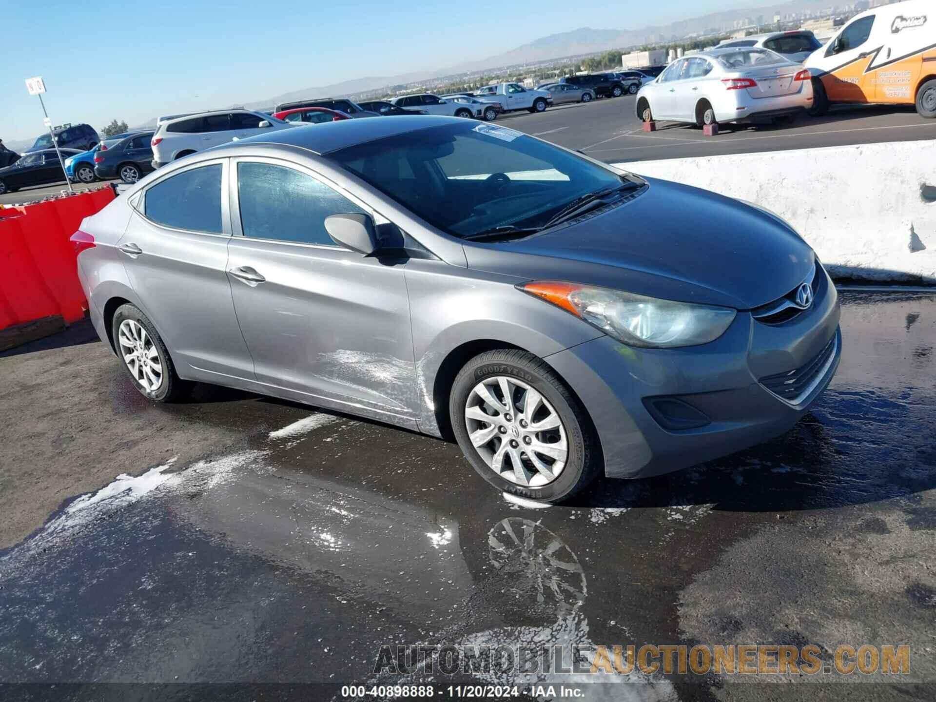 5NPDH4AE9CH101153 HYUNDAI ELANTRA 2012