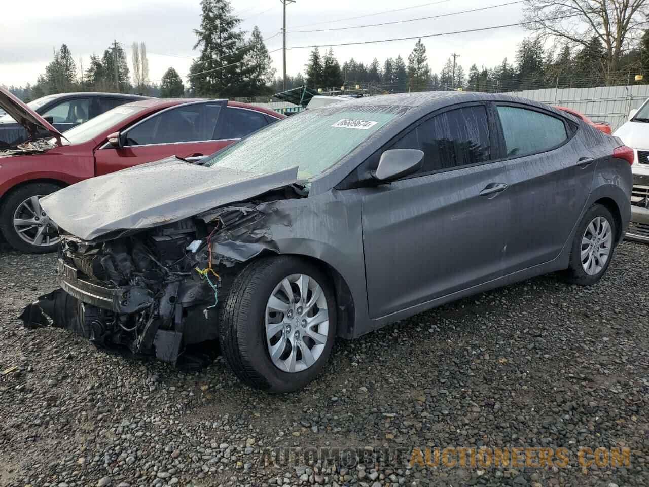 5NPDH4AE9CH127767 HYUNDAI ELANTRA 2012