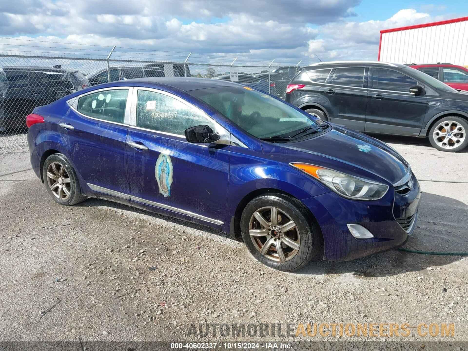 5NPDH4AE9CH140454 HYUNDAI ELANTRA 2012