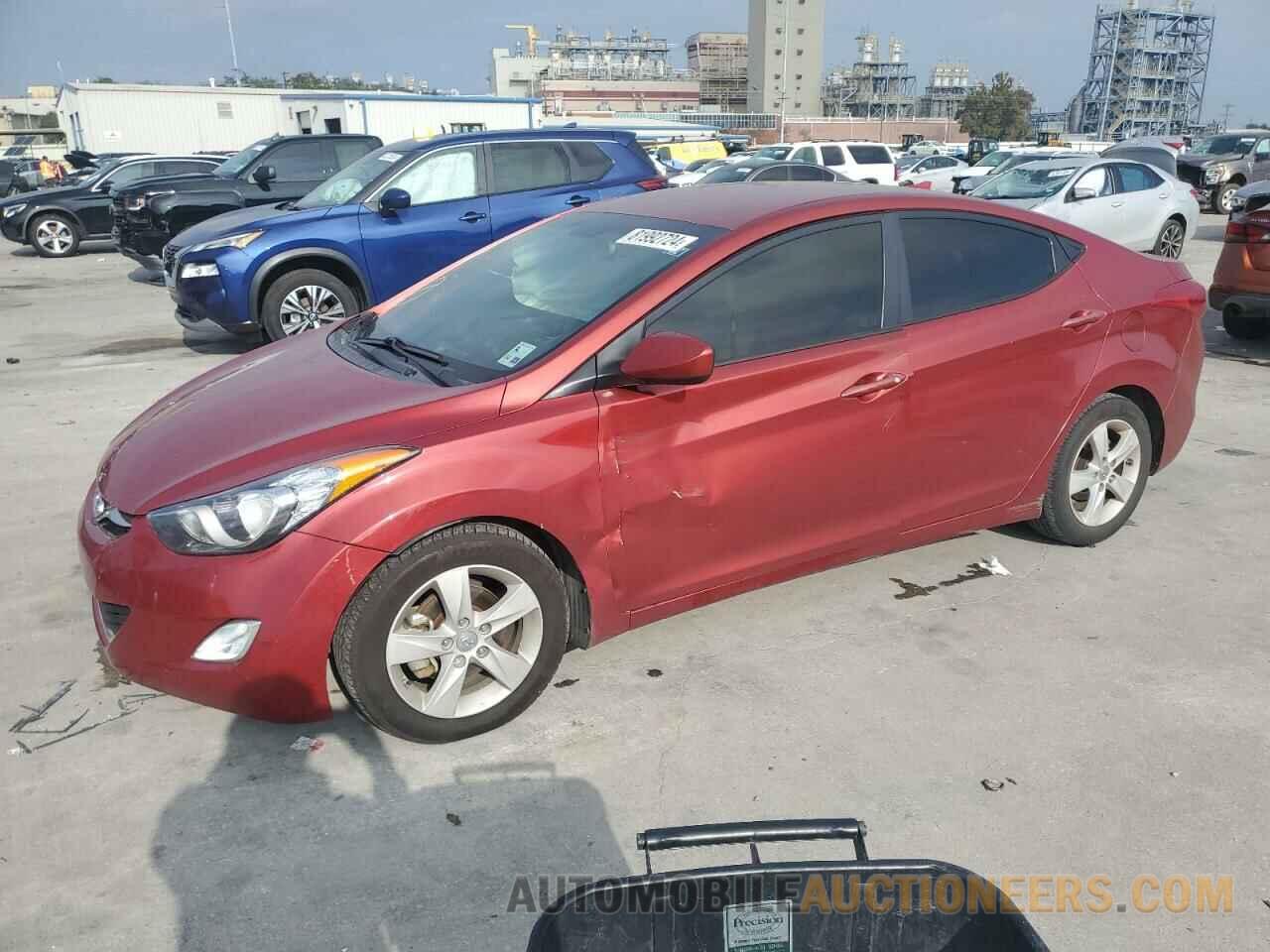 5NPDH4AE9DH244167 HYUNDAI ELANTRA 2013