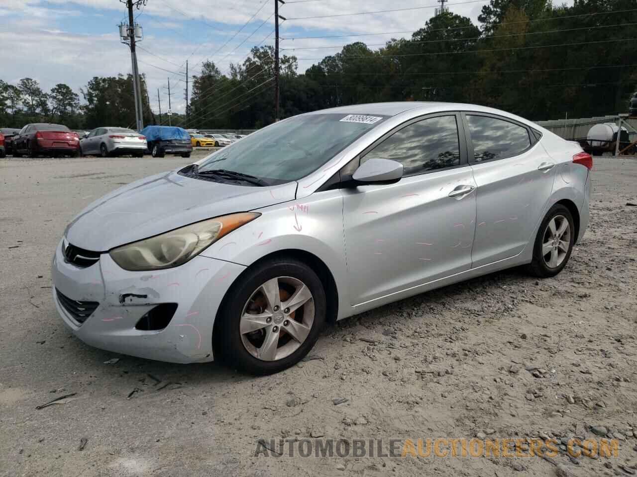 5NPDH4AE9DH264791 HYUNDAI ELANTRA 2013