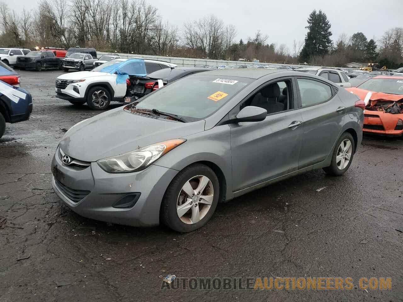 5NPDH4AE9DH387524 HYUNDAI ELANTRA 2013