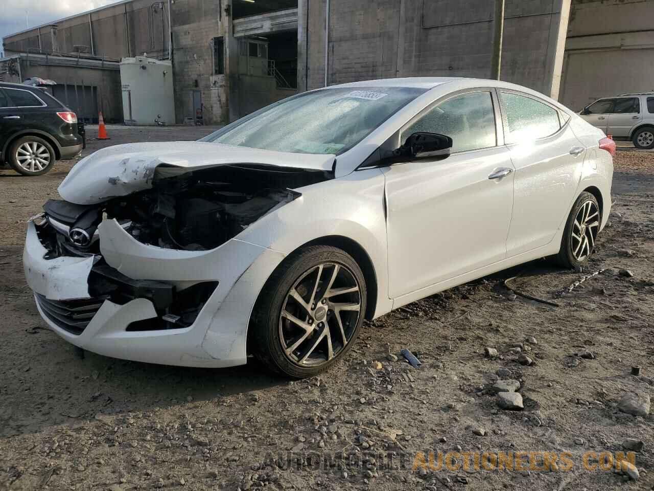 5NPDH4AE9EH461896 HYUNDAI ELANTRA 2014